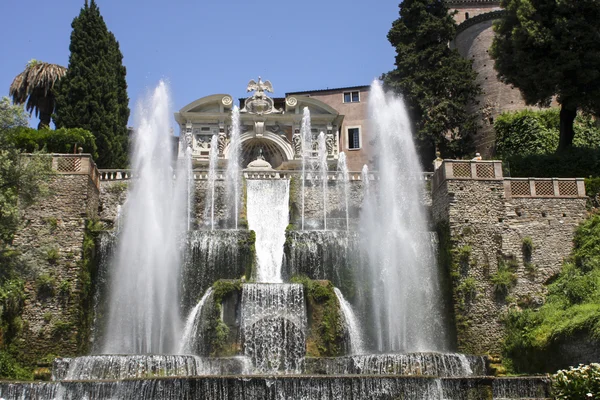 Villa d 'Este en Tivoli — Foto de Stock