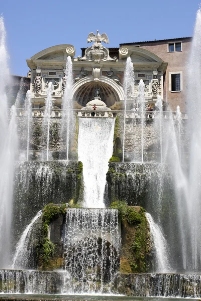 Villa d'Este in Tivoli — Stockfoto