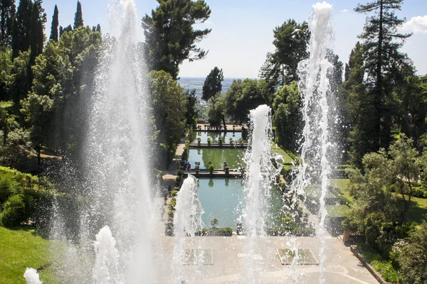 Villa d'Este in Tivoli — Stockfoto