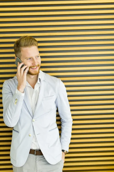 Young man in the office — Stock Photo, Image