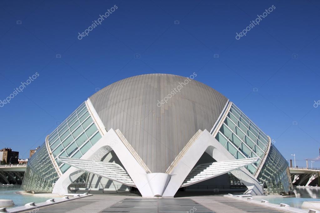 Città delle arti e delle scienze di valencia — foto editoriale stock ... Citta delle arti e delle scienze di valencia