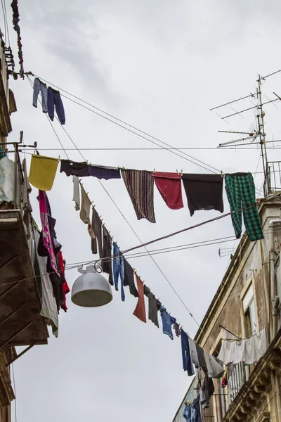 Sicilianska Gatuvy — Stockfoto