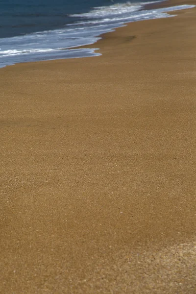 Strand in anjuna, goa — Stockfoto