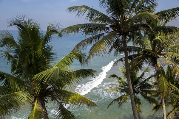 Sea in Varkala in Kerala — Stock Photo, Image