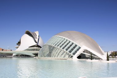 Valencia, İspanya 'da Sanat ve Bilim Şehri