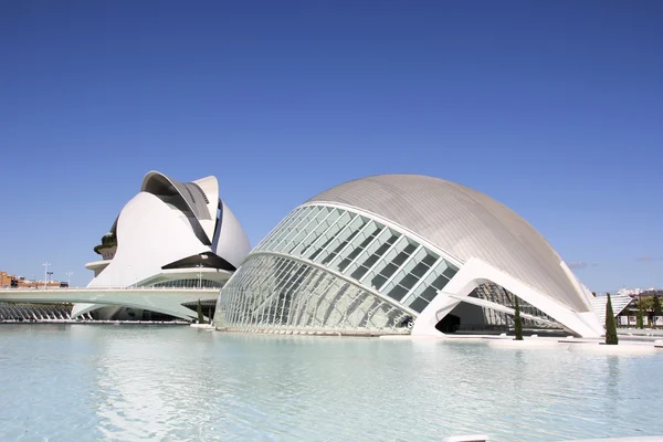 Город искусств и наук в Валенсии, Испания — стоковое фото