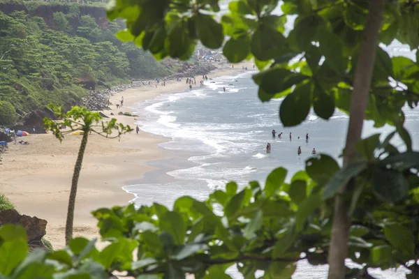 Moře v Varkala v Indii — Stock fotografie