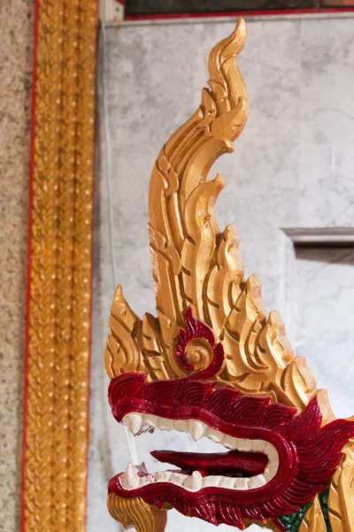 Detalhe do templo de Wat Chalong — Fotografia de Stock