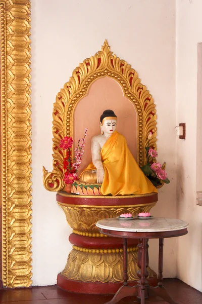 Dhamikarama Birmese tempel — Stockfoto