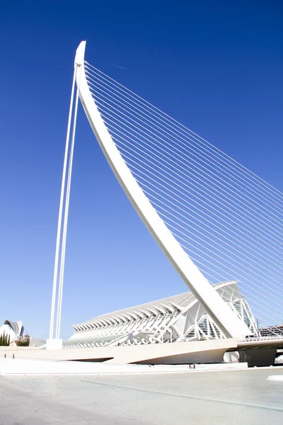 Stad för konst och vetenskap i Valencia, Spanien — Stockfoto