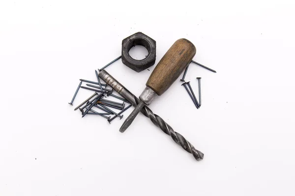 Βιομηχανικά εργαλεία σε κοντινό πλάνο — Φωτογραφία Αρχείου