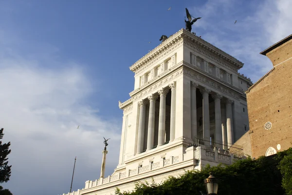 Vittoriano in rome, Italië — Stockfoto