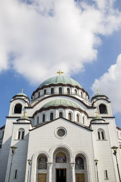 Igreja santa sava — Fotografia de Stock