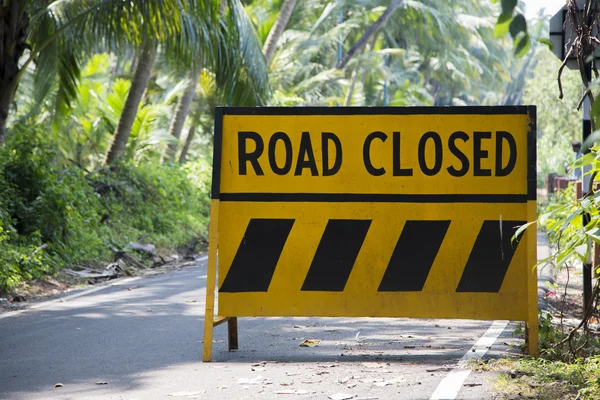 Road sign in Goa — Stock Photo, Image