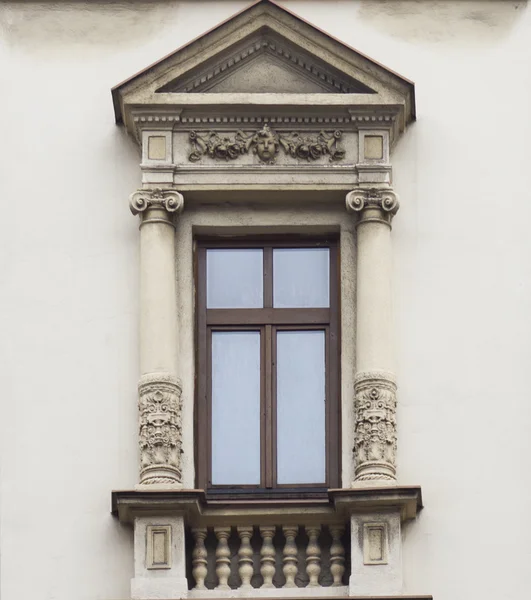 Prague window view — Stock Photo, Image