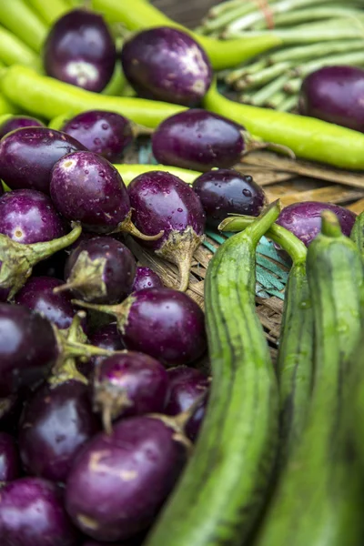 Hortalizas en el mercado en Mumbai —  Fotos de Stock