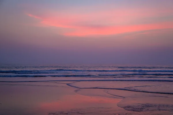 Naplemente-Agonda, Goa — Stock Fotó