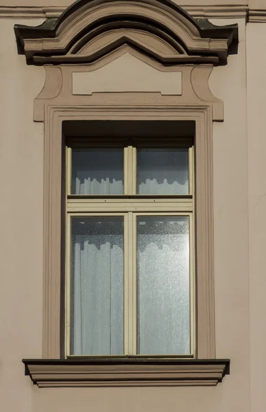 Prague window view — Stock Photo, Image