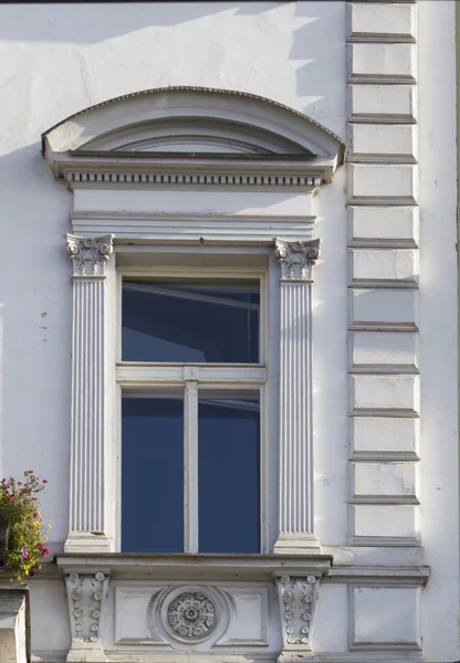 Prague window view — Stock Photo, Image