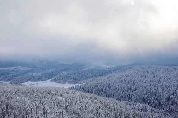 Vinter vackert landskap — Stockfoto