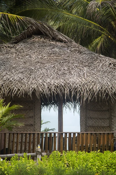 Bungalov na rge pláž Agonda — Stock fotografie