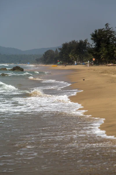 Playa en Anjuna, Goa — Foto de Stock