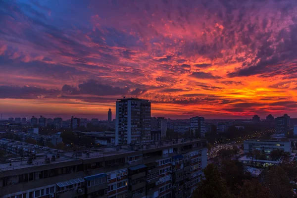 Вид на Белград, Сербия — стоковое фото