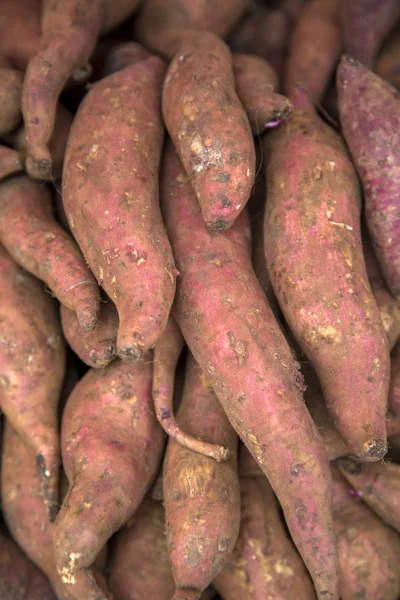 Closeup de batatas doces — Fotografia de Stock