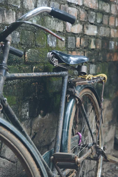 Altes fahrrad in kerala — Stockfoto