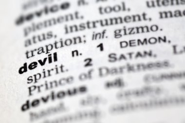 Sözlük ayrıntıları yakın çekim