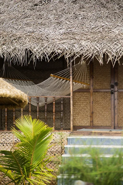 Bungalow on rge beach in Agonda — Stock Photo, Image