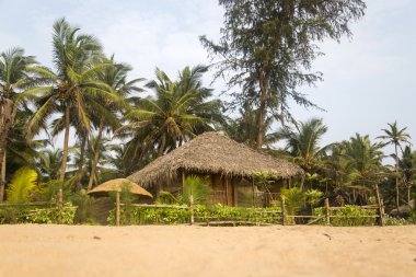 Agonda büyük plaj bungalov