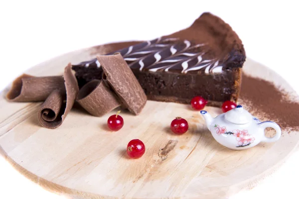 Tarte au chocolat — Photo