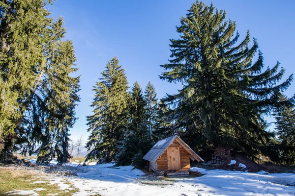 Krásná Zimní krajina — Stock fotografie