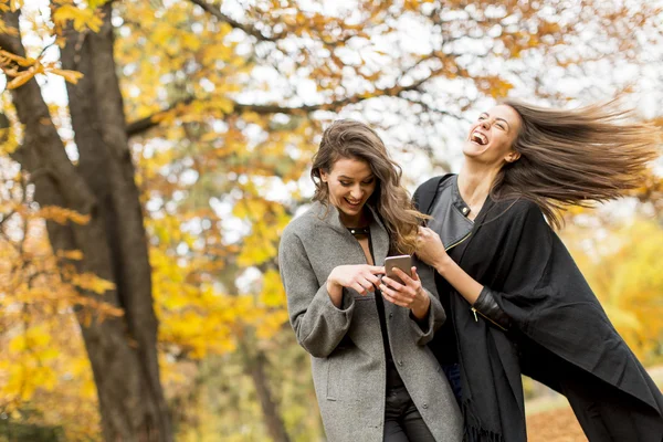 Belle giovani donne — Foto Stock