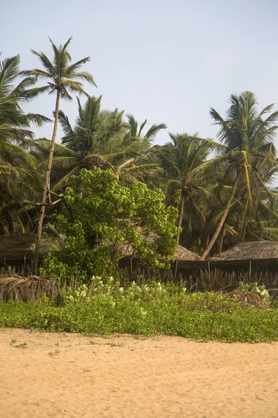 Bungalow op rge strand in Agonda — Stockfoto