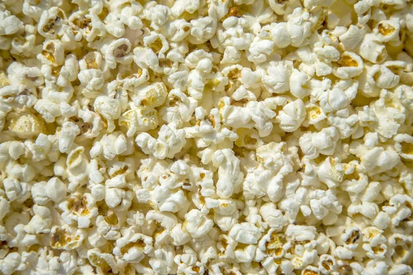 Detailní záběr tíseň popcorn — Stock fotografie