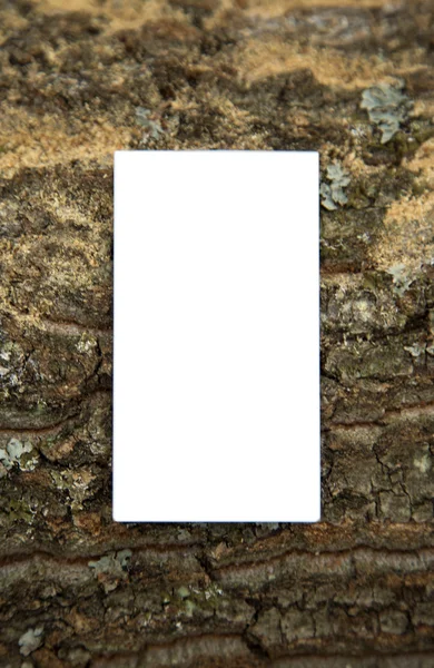 Blank business card — Stock Photo, Image