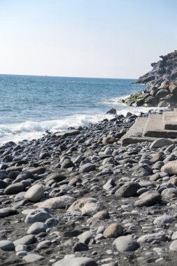 Kumsalda Tenerife, İspanya