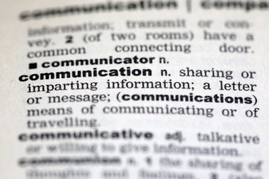 Sözlük ayrıntıları yakın çekim