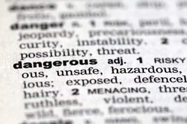 Sözlük ayrıntıları yakın çekim