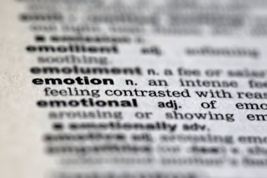 Sözlük ayrıntıları yakın çekim