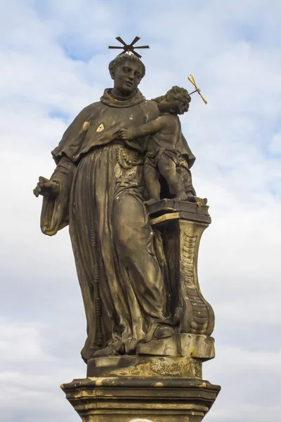 St. Anthony, Padua'nın heykeli — Stok fotoğraf