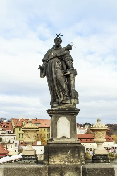 Estátua de Santo António de Pádua — Fotografia de Stock