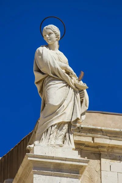 Estátua de Santa Lúcia — Fotografia de Stock