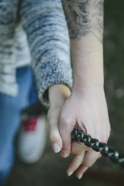 Young pregnant couple — Stock Photo, Image