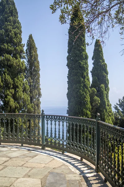 Garden of Achilleion, Greece — Stock Photo, Image