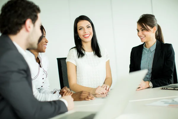 Young people in the office — Stock Photo, Image