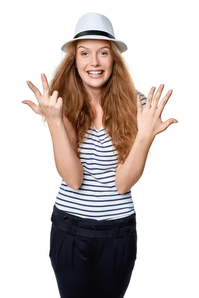 Hand counting - eight fingers — Stock Photo, Image