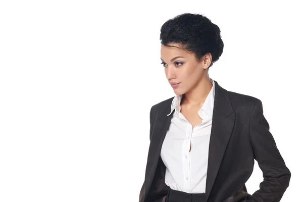 Portrait of african american business woman — Stock Photo, Image